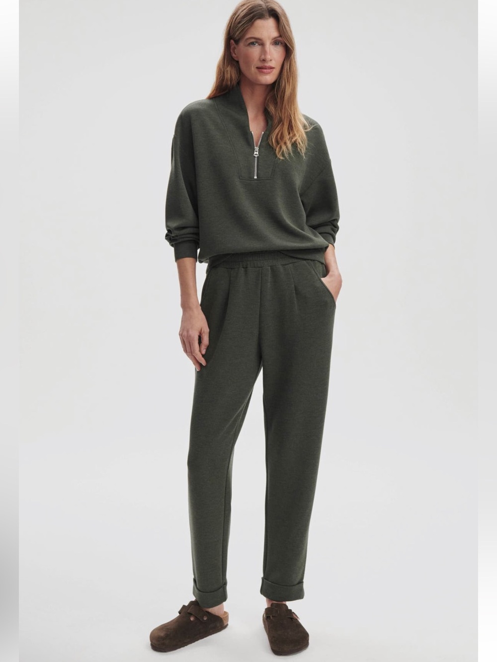 Varley The Rolled Cuff 25in pants NWT
